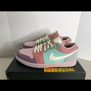 Jordan 1 Low SE Eater Pastel mens size 9.5us